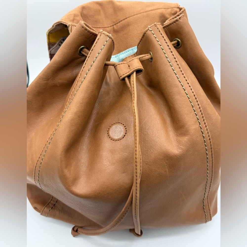 The Sak Patchwork Leather Drawstring Backpack - Picture 5 of 16